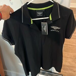 Bentley brand polo. Super classy with slight stretch. Size L